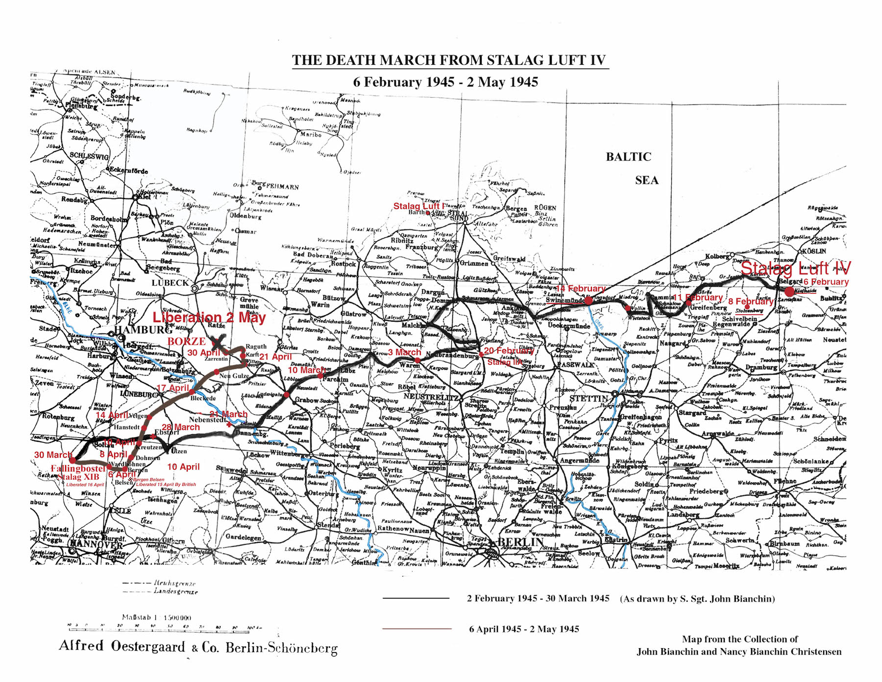 Stalag Luft 3 POW camp including the Great Escape
