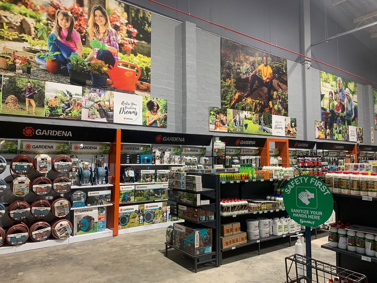 The Gardena destination store concept B2B Central DiY