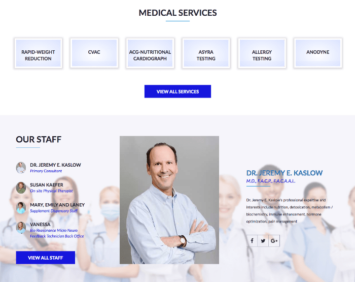 Dr. Kaslow, WordPress Development Inc.