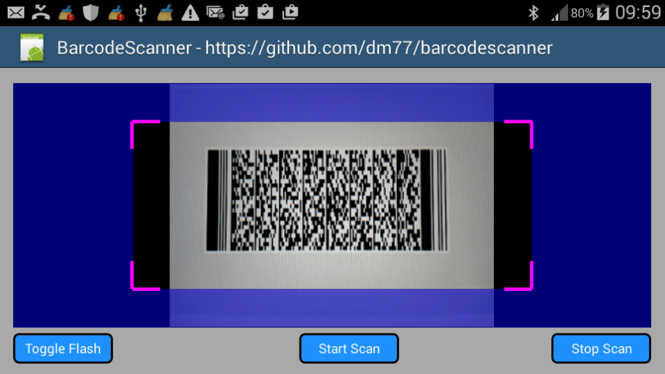 1D and 2D Barcode Scanner with ZXING another Barcode Scanner that is