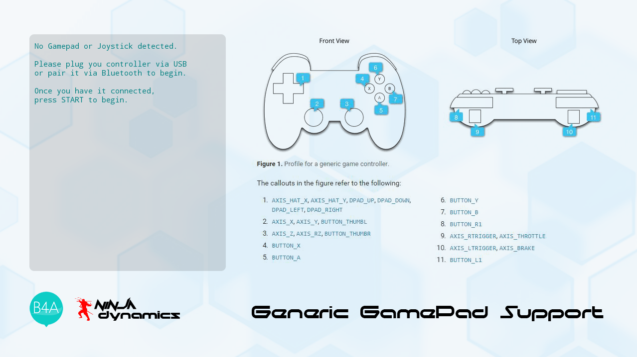 Generic GamePad Support (Source Code) B4X Programming Forum