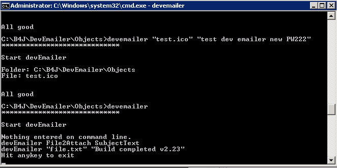 Command line emailer B4X Programming Forum