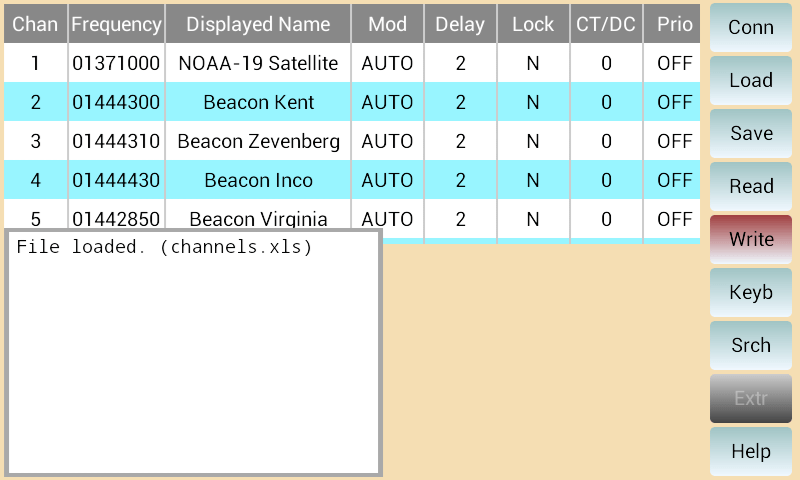 Controlling the UBC125XLT Bearcat Radio scanner. | B4X Programming Forum