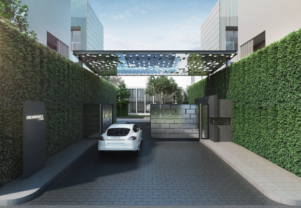 PROVIDENCE LANE บ้านเดี่ยว 12 หลัง เชื่อมโยงธรรมชาติให้เป็นหนึ่งเดียว