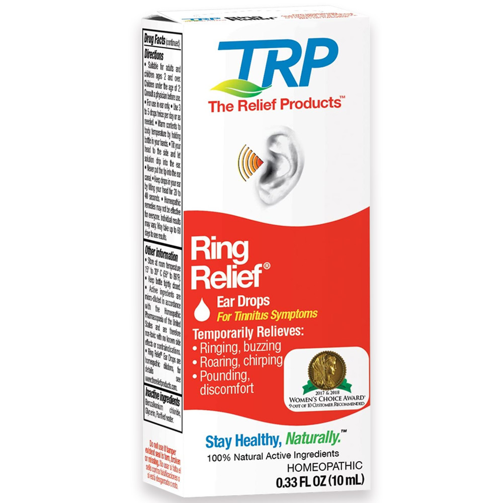 Ring Relief Ear Drops, 0.33 oz