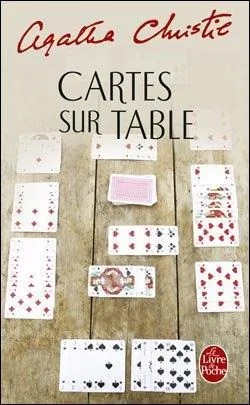 Cartes Sur Table Hercule Poirot 13