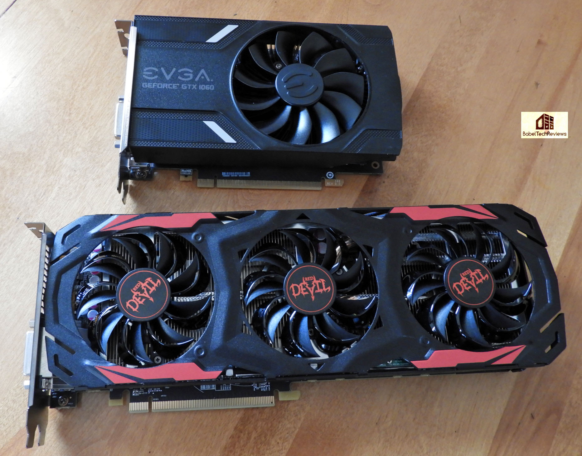 The PowerColor Red Devil RX 570 4GB arrives vs. the GTX
