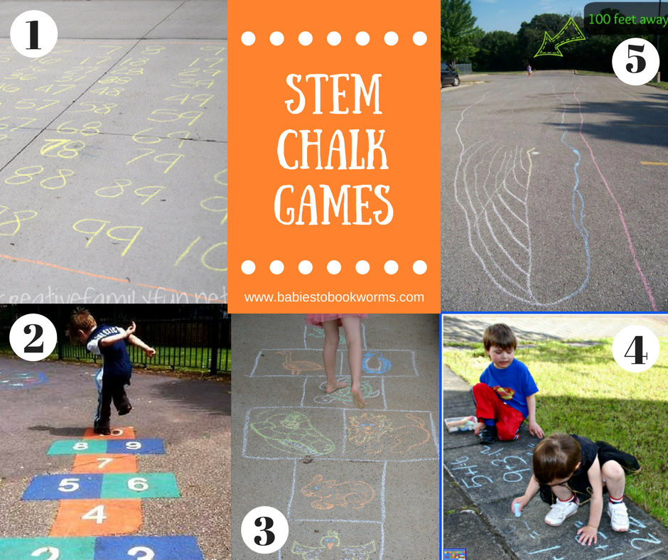21 Chalk Activities for Summer Learning Babies to Bookworms