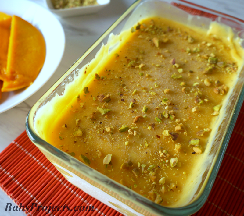 Mango Kulfi with Fresh Mangoes, Easy Recipe Babs Projects