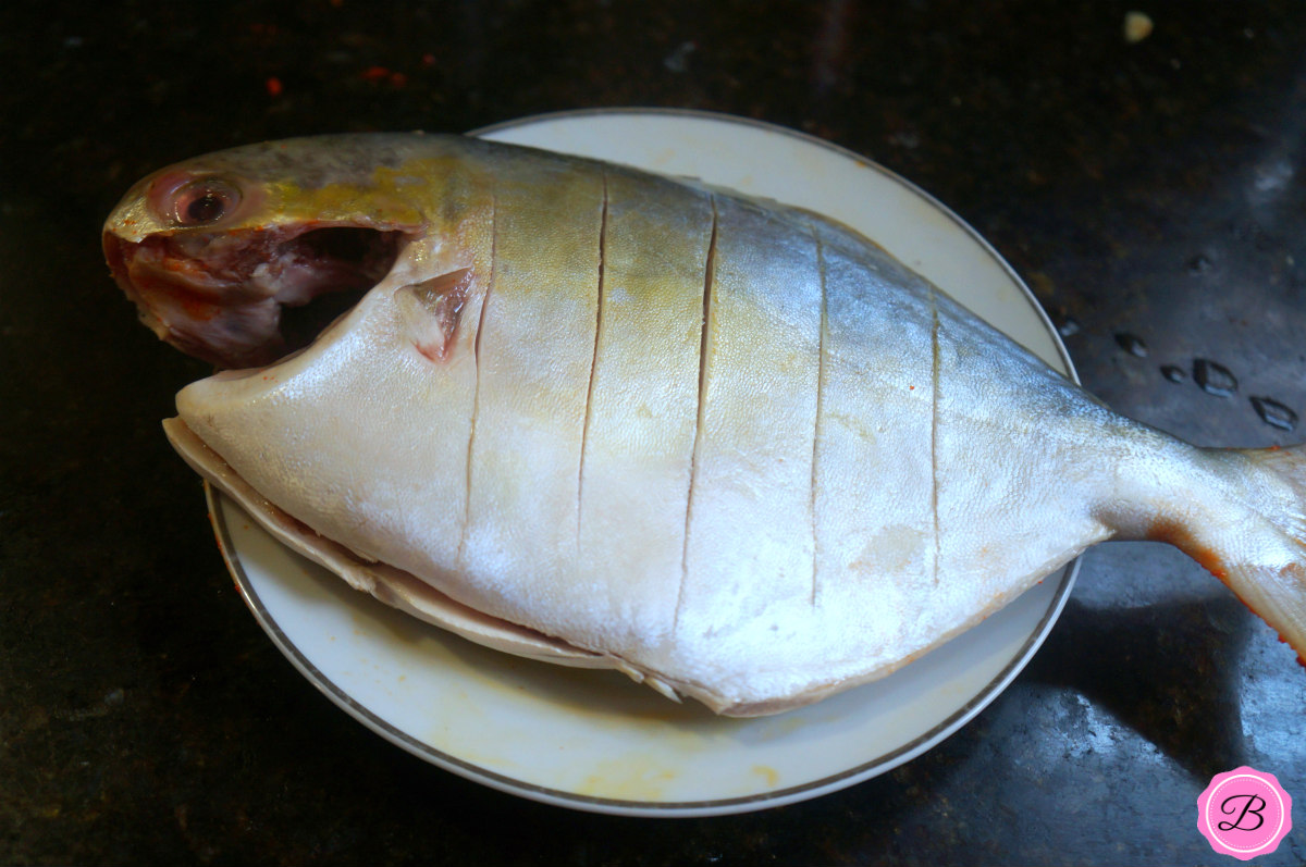 Grilled Pompano Grilled Pomfret Babs Projects