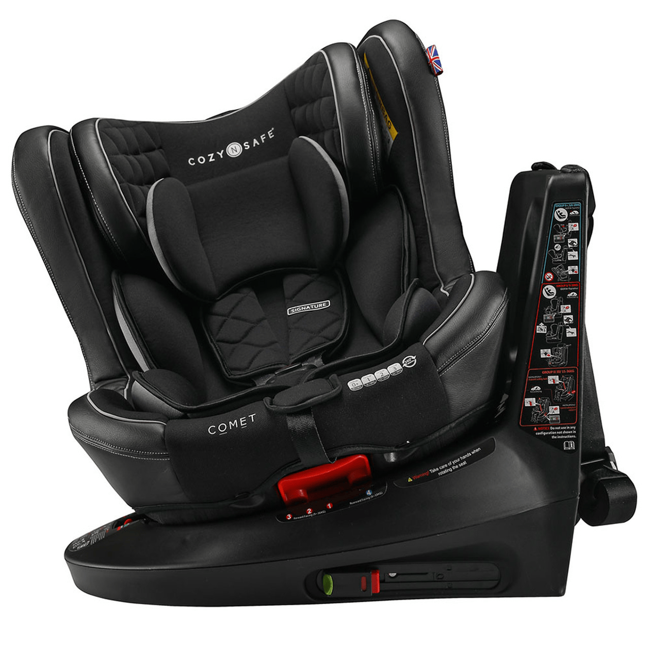 Cozy N Safe Black Comet 360 Car Seat Baby and Child Store