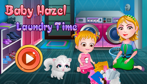 Baby Hazel Laundry Time Kids Game For Girls
