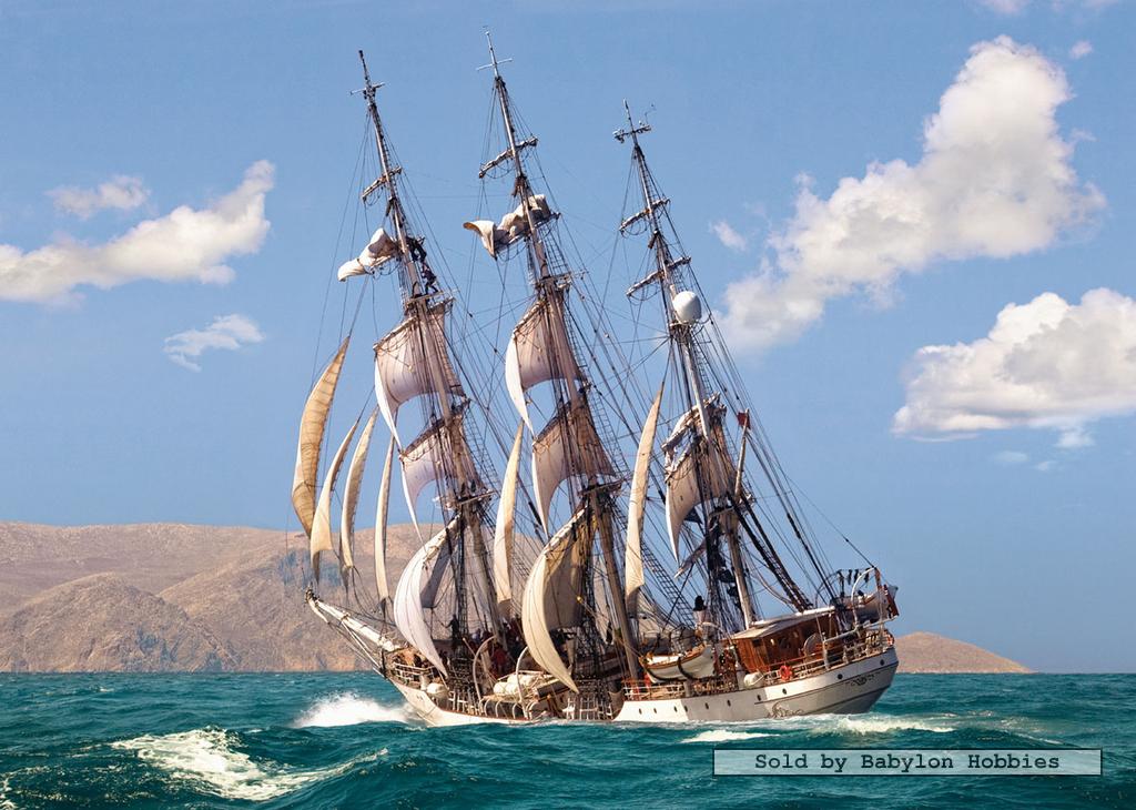 1500 pcs jigsaw puzzle Sailing Adventure (Boats, Sea) (Castorland