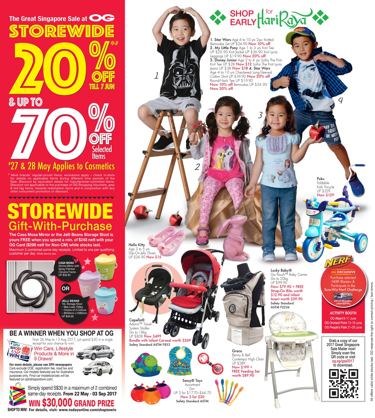 Singapore Infant, Baby and Children Clothes Clothes Promotion