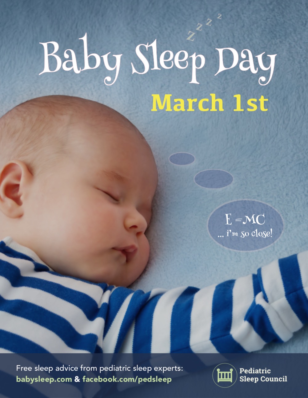 Baby Sleep Day is March 1st Baby Sleep Advice for