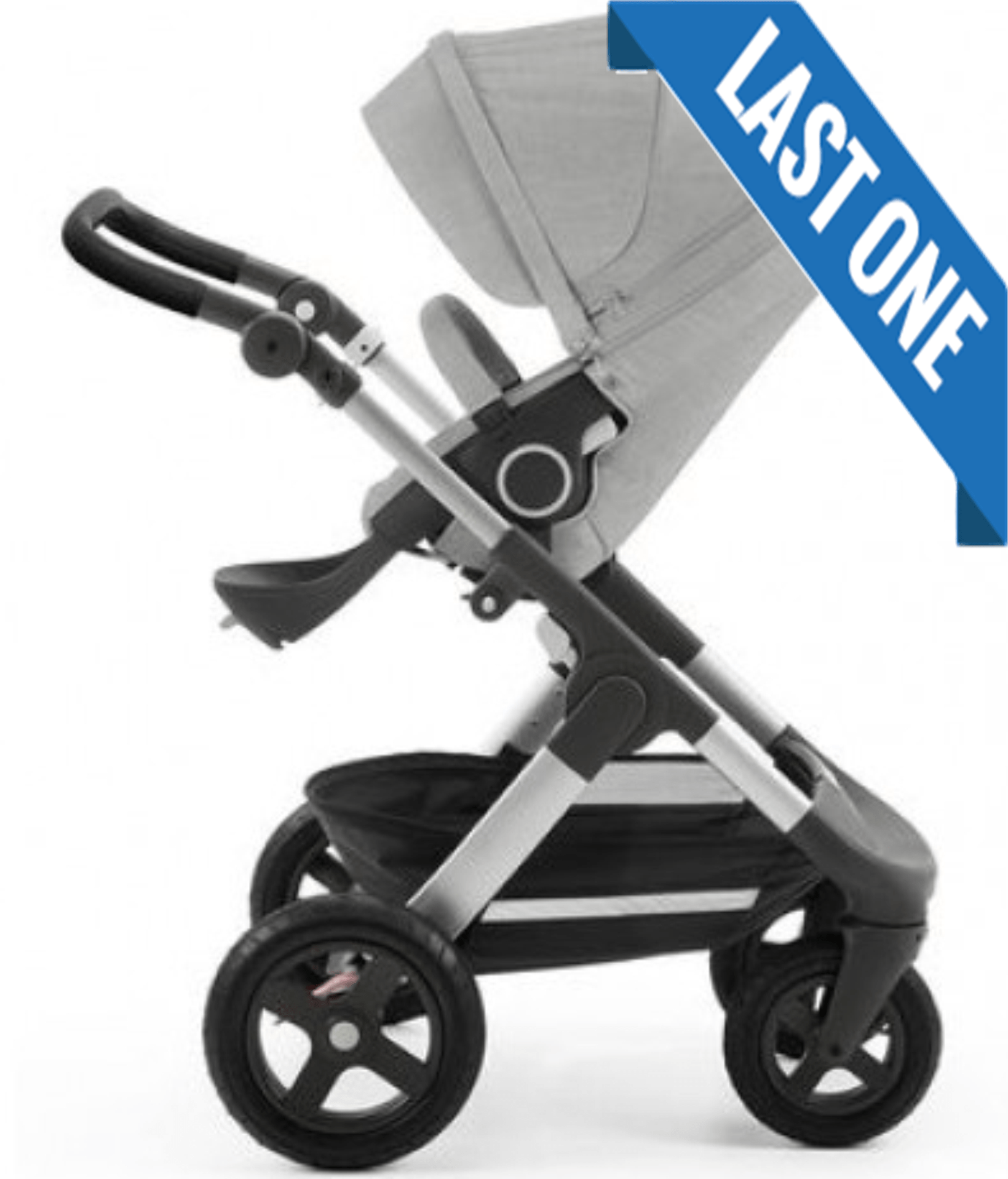 Stokke Trailz Stroller All Terrain Wheels Grey Melange Australia