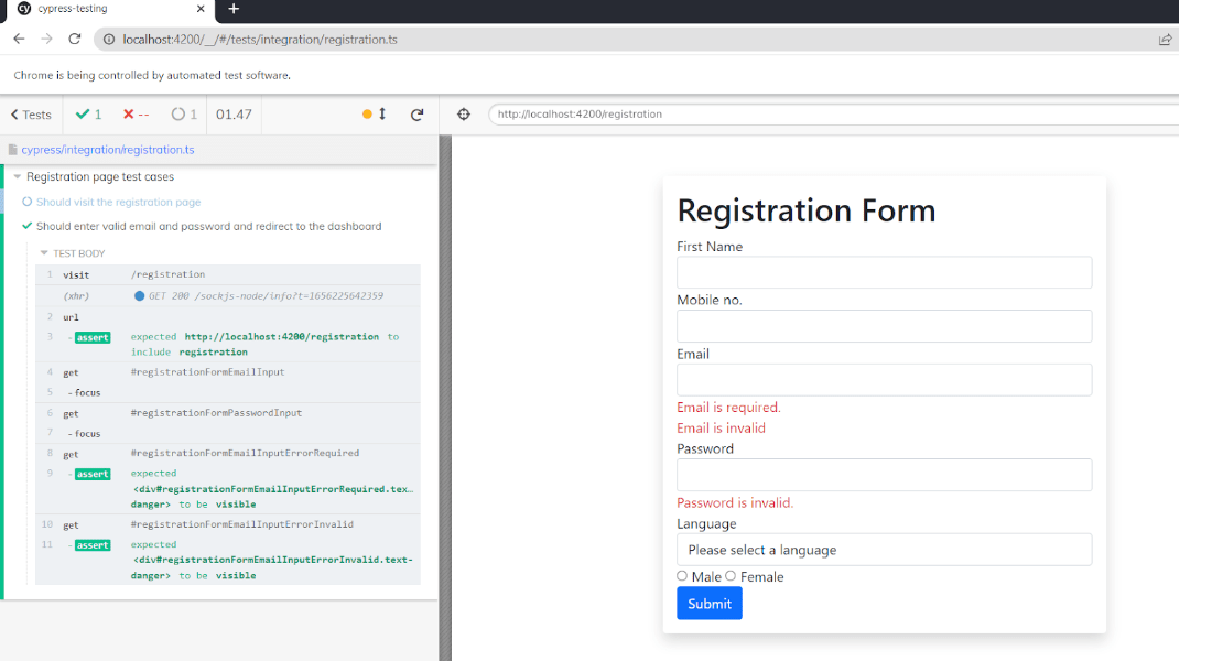 Angular Cypress Example Learn Automation Testing in Angular