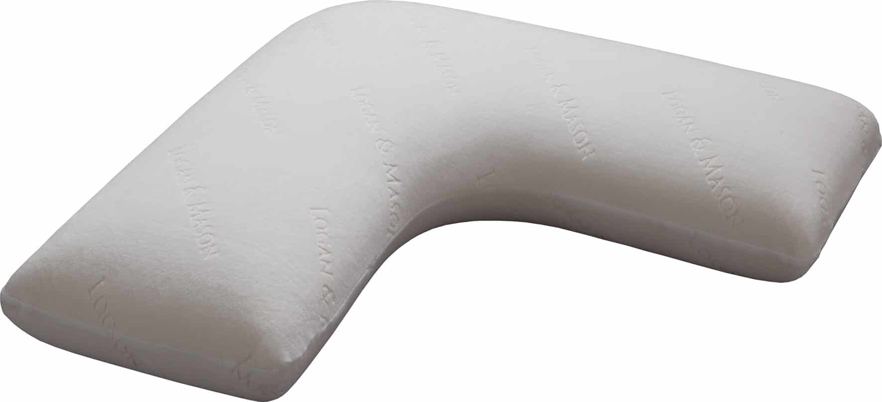 VShape Memory Foam Pillow Back and Neck