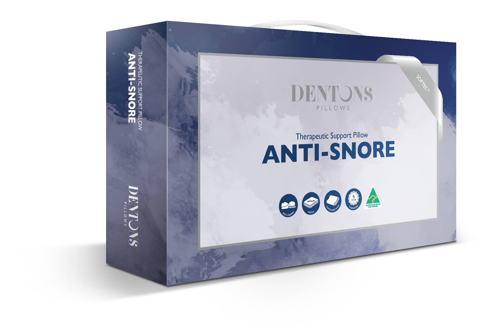 Dentons AntiSnore Pillow Back and Neck