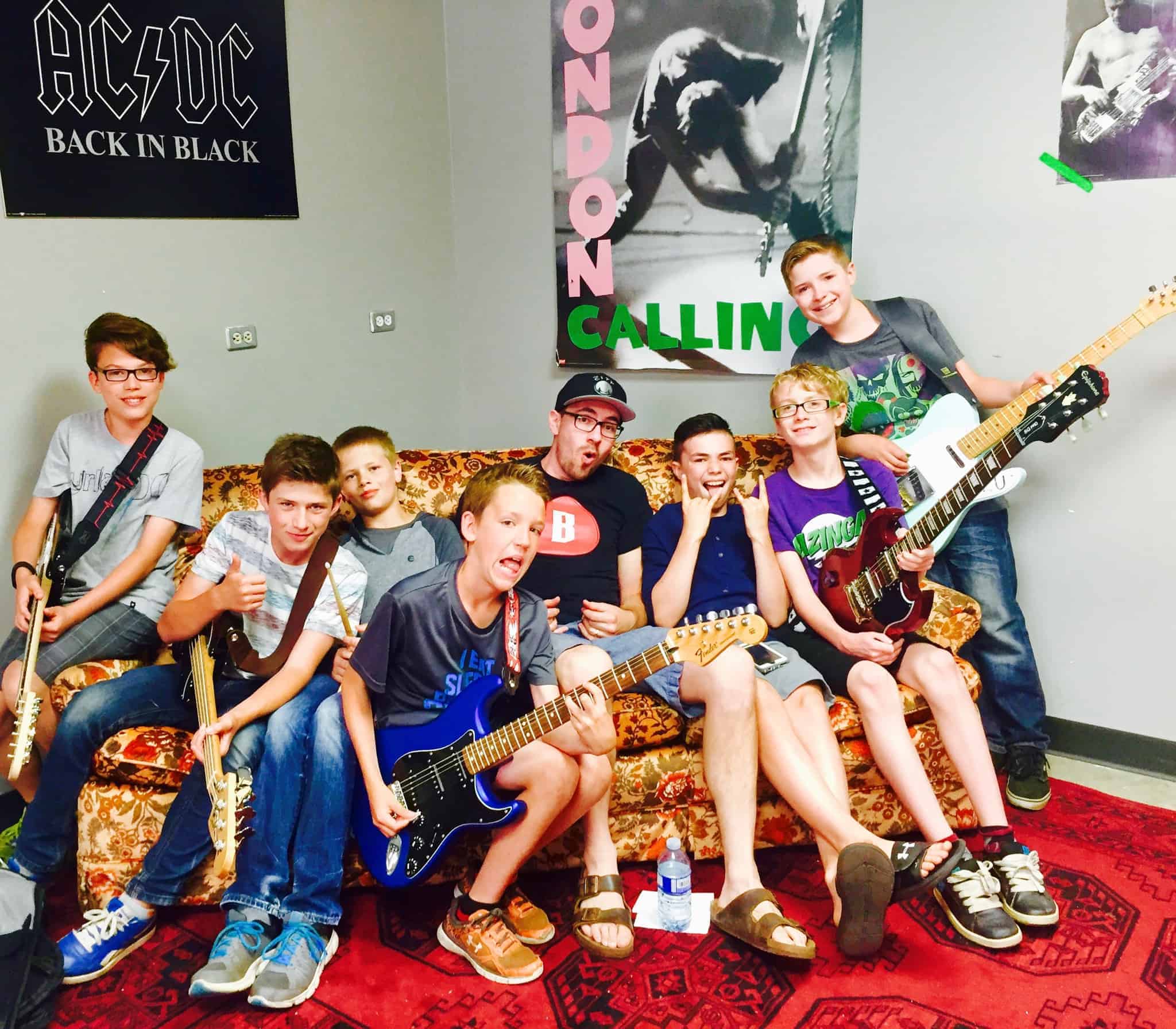 Group Guitar Lessons Edmonton Backbeat