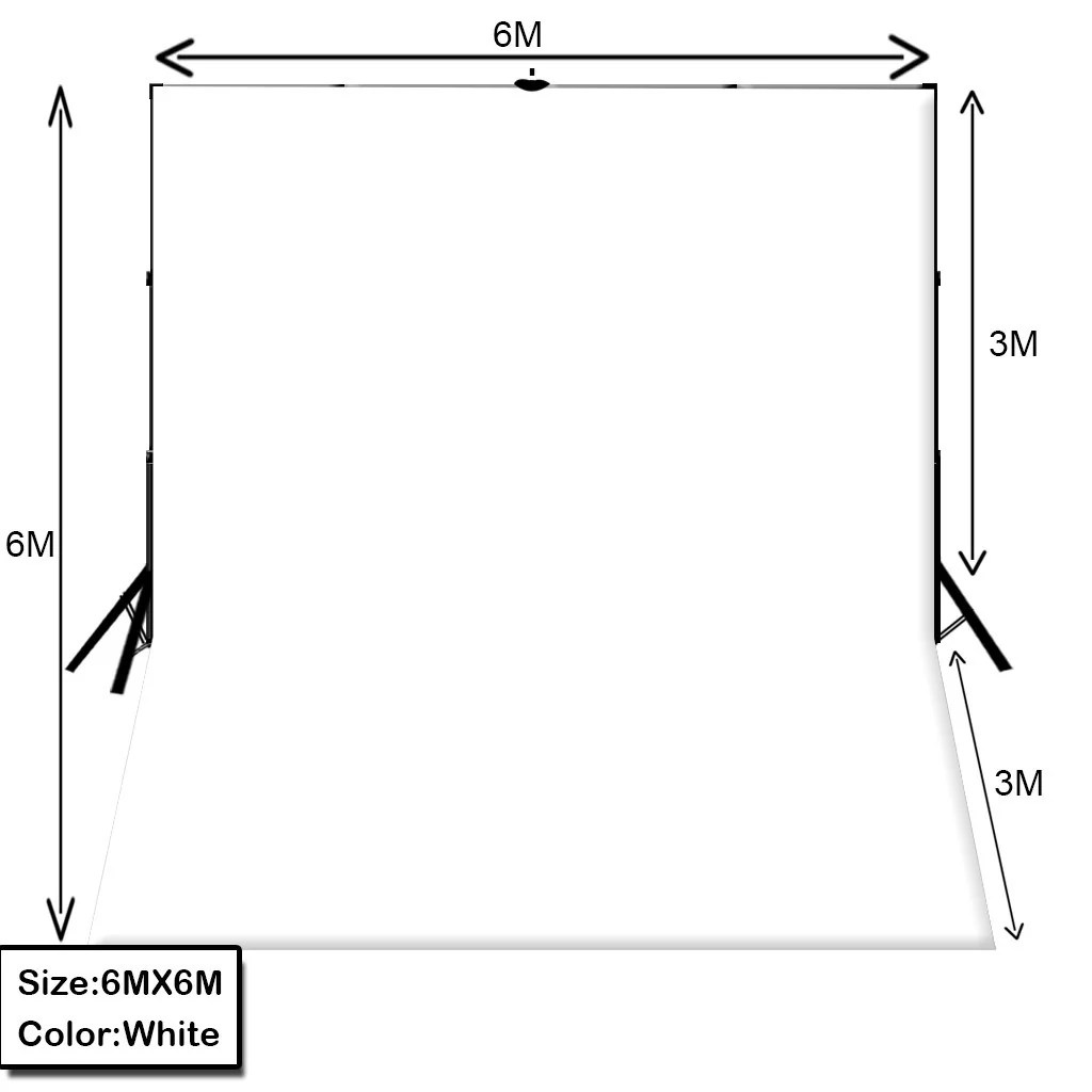 White/Black Photography Backdrop with Stand Backdropsource