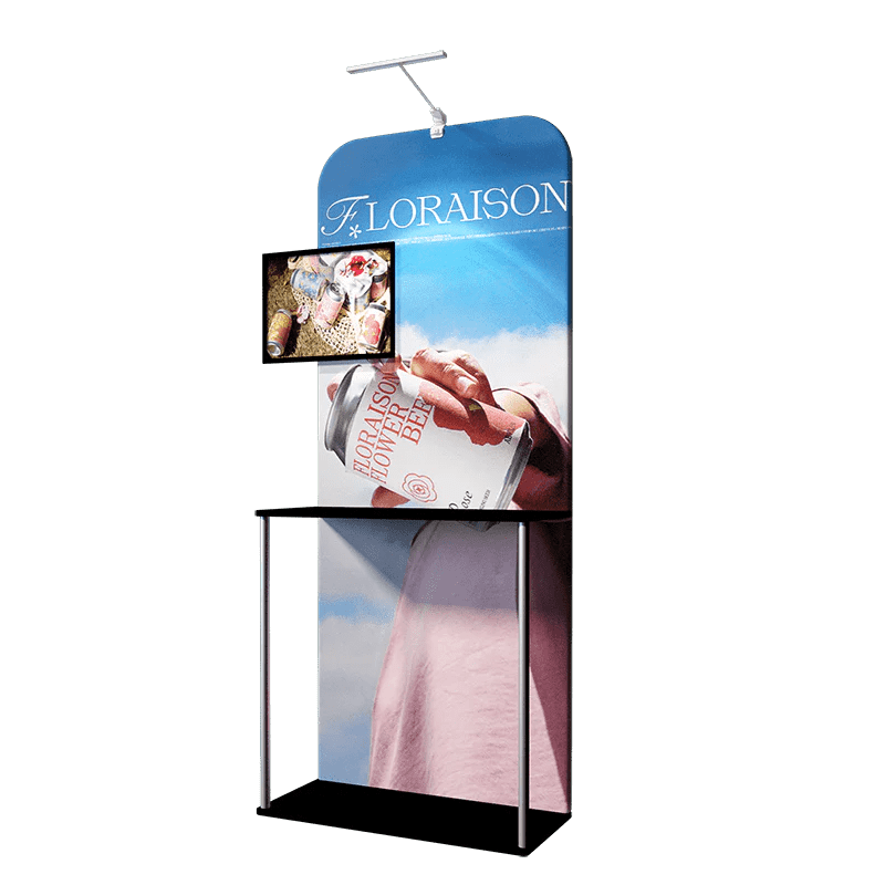 H8.5ft Portable Exhibition Display Stand for Trade Shows Backdropsource