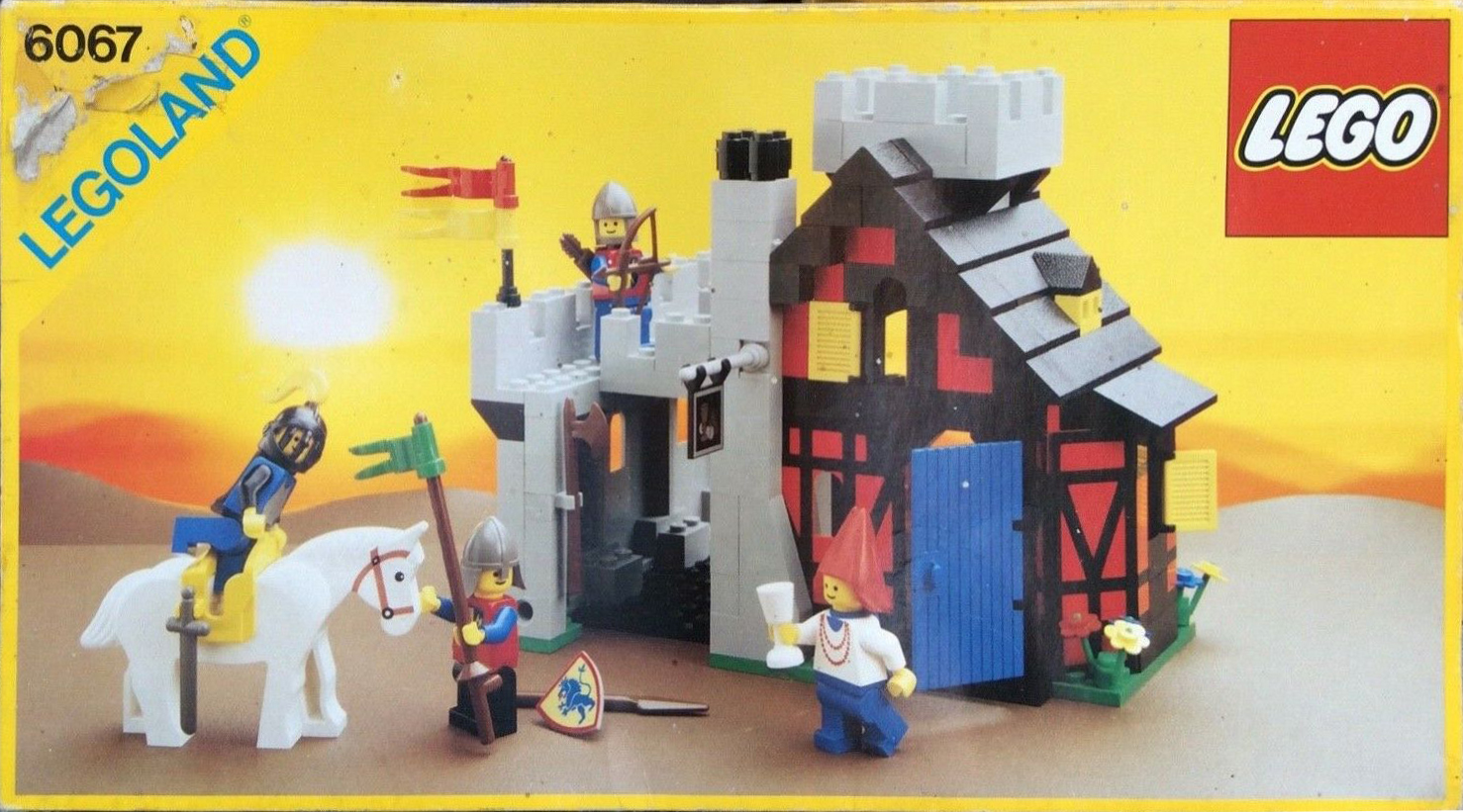 6067 Guarded Inn Back of the Box Builds