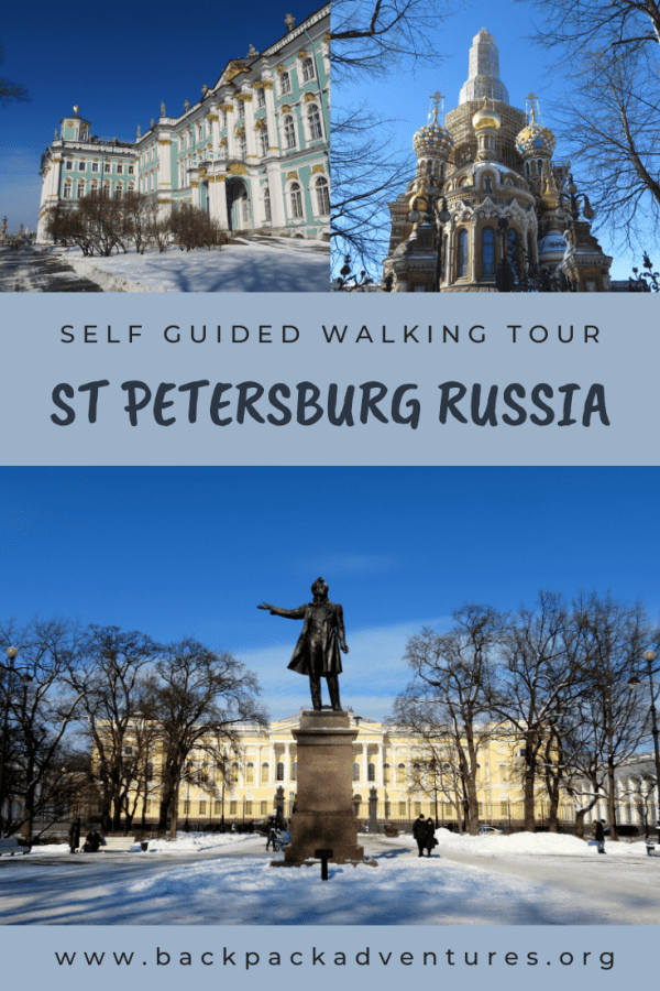 Free walking tour of St Petersburg Russia Backpack Adventures