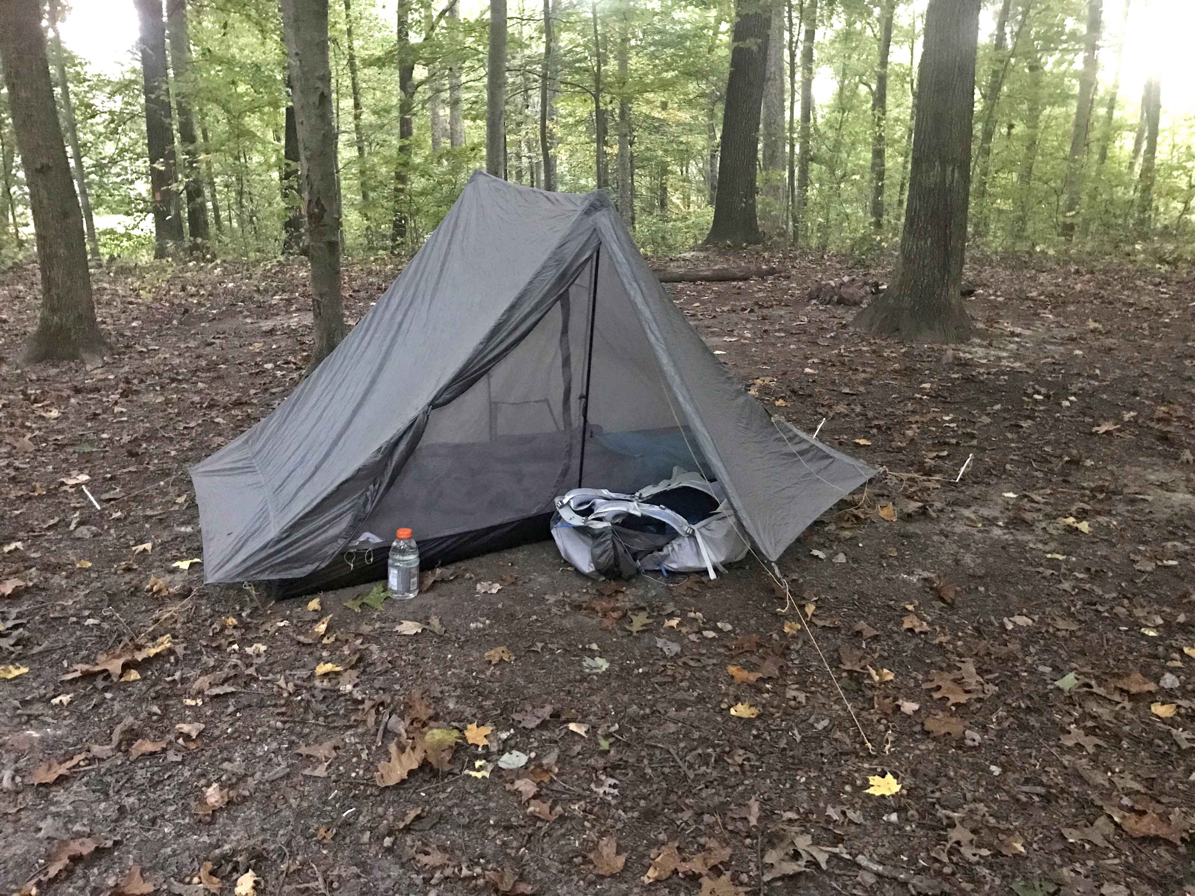 Zaleski State Forest Backpack Trail.