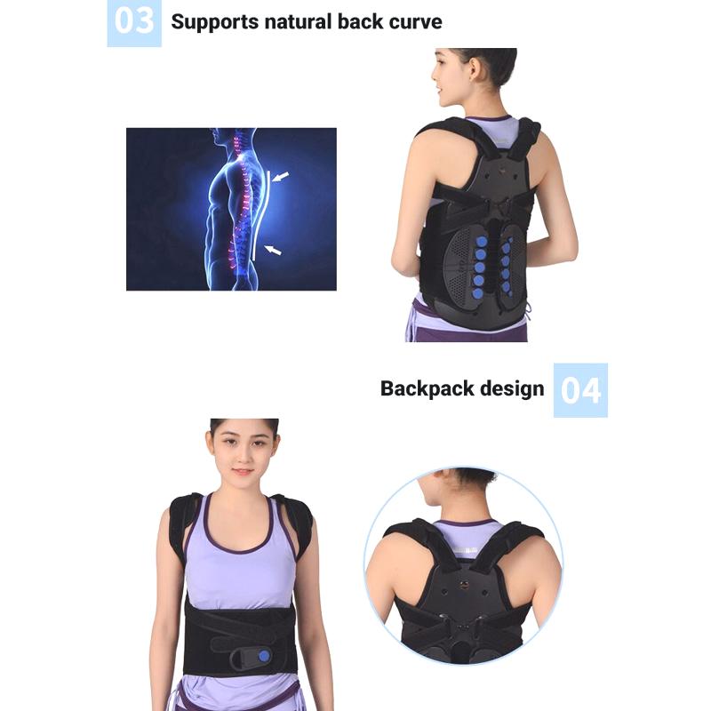 TLSO Back Brace for Compression Fractures BackPainSeal DO875