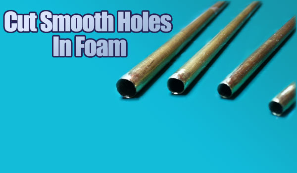 Tip: Cut Holes in Foam – Backroom Workdesk