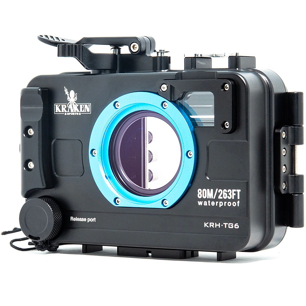 Kraken Sports OM System TG7 & Olympus TG6 Underwater Housing KRHTG6