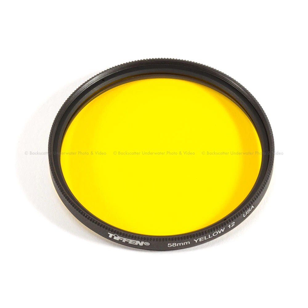 Fluorescence Yellow Barrier Filter for 55mm threads