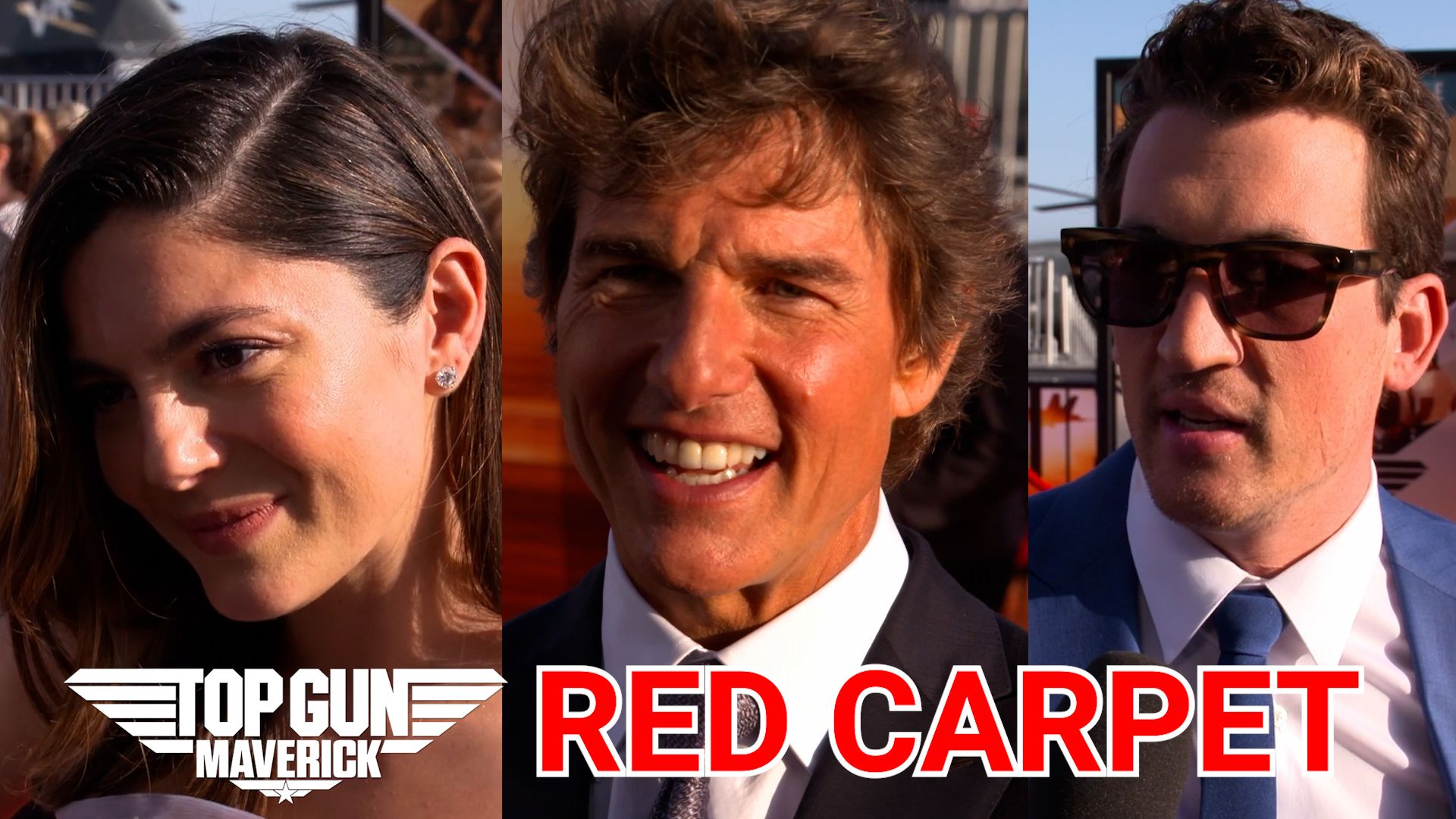 TOP GUN MAVERICK Red Carpet Interview