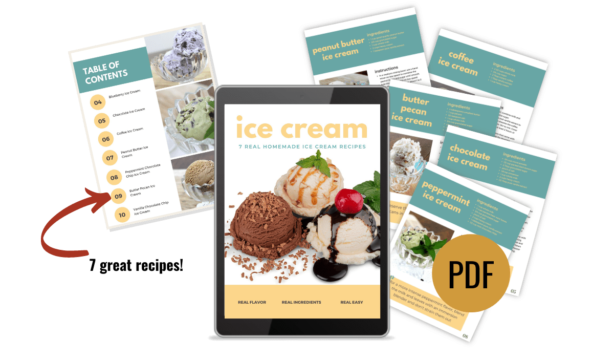 Ice Cream Recipes eBook