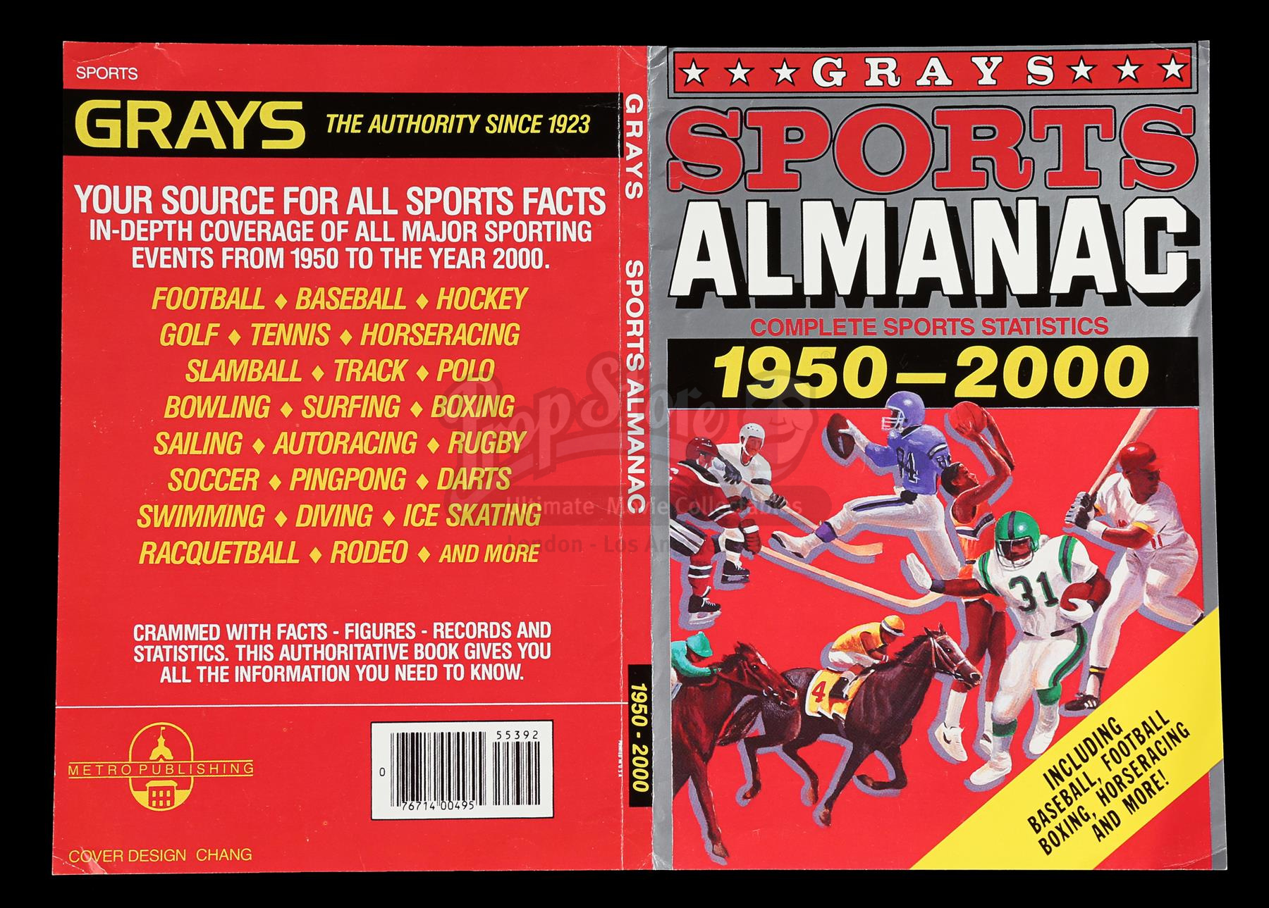Copertina GRANDE ALMANACCO SPORTIVO Back To The Future Museum Italia