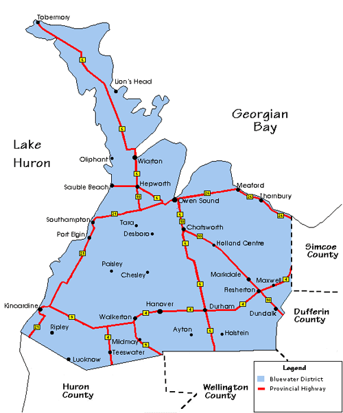 This! 27+ Little Known Truths on Grey Bruce Region Map? One major