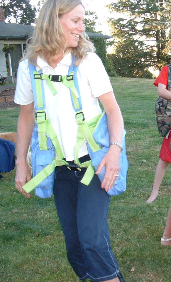 BackTpack Balanced Carry Bag for Scoliosis and Postural Health