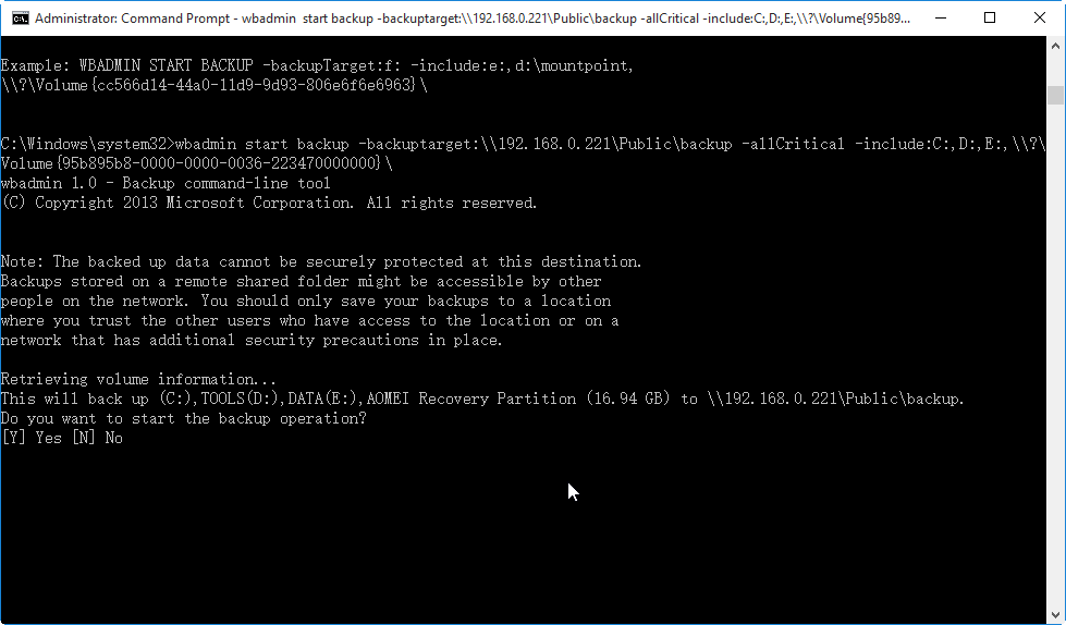 Easy Steps to Backup Hard Drive from Command Prompt