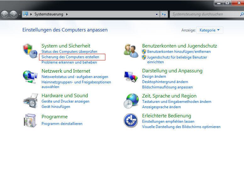 Wie kann man Windows 7 Inkrementelles Backup einfach machen?