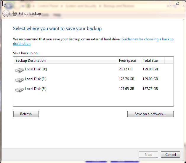2 Quick Ways to Do Schedule Automatic Backup in Windows 7