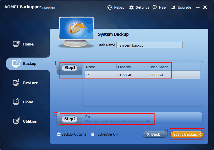 How to Create a System Image Backup for Windows 8 and 8.1?