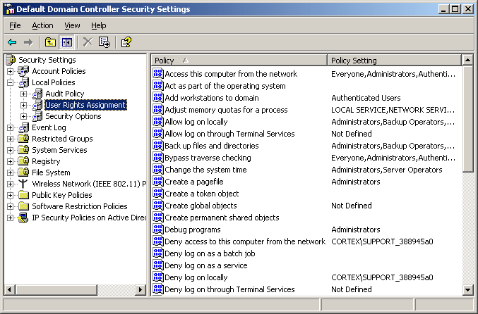 Deny Access To This Computer From The Network Local Administrator