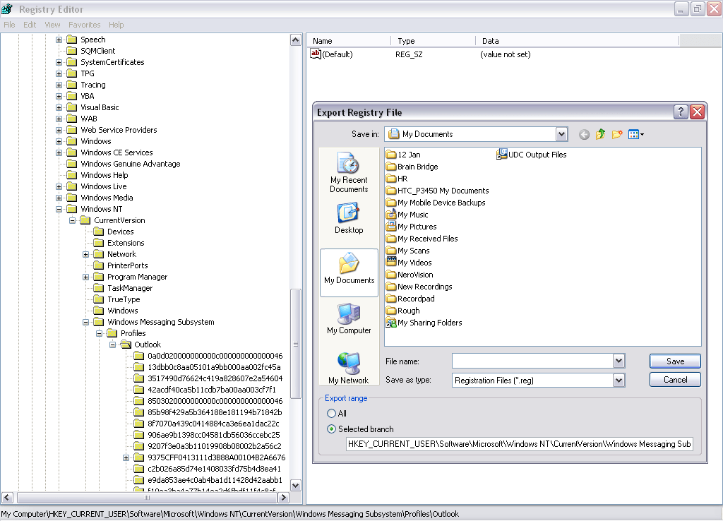 How to backup and restore data and email account settings in Outlook