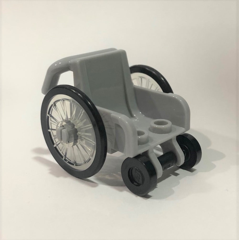 LEGO Wheelchair Back Up