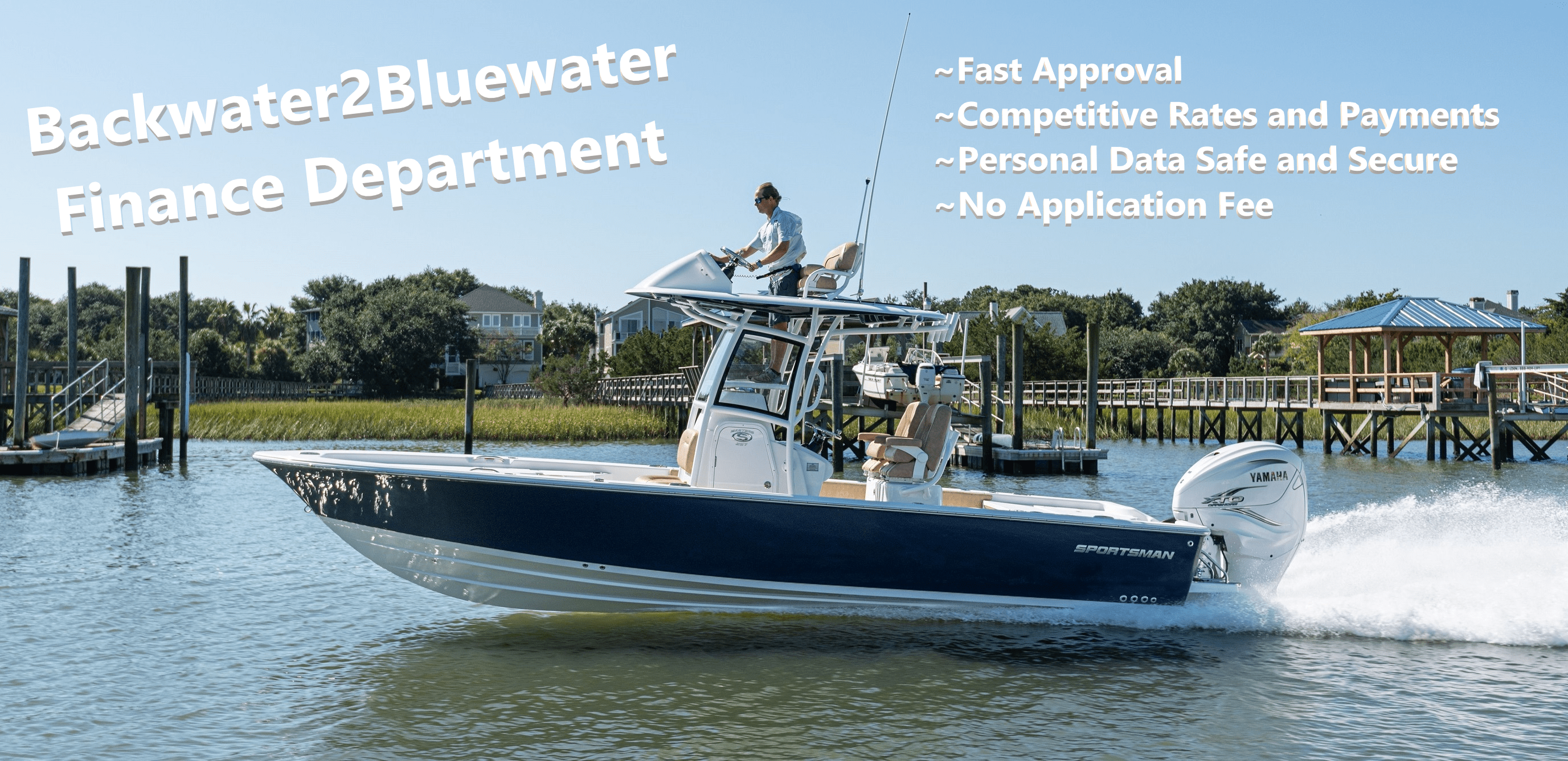 Get Financed Backwater 2 Bluewater St Augustine Florida
