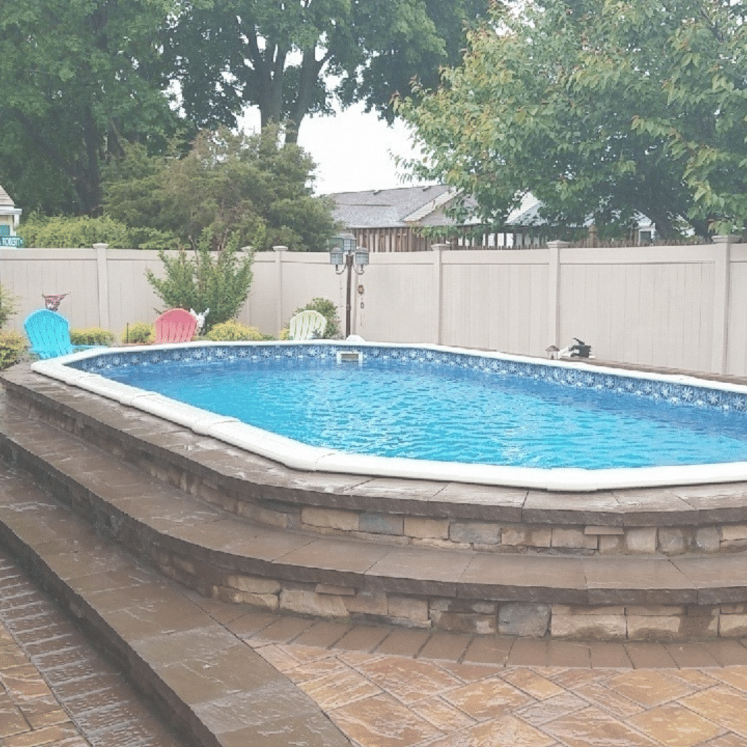 Backyard Masters SemiInground Pools Backyard Masters