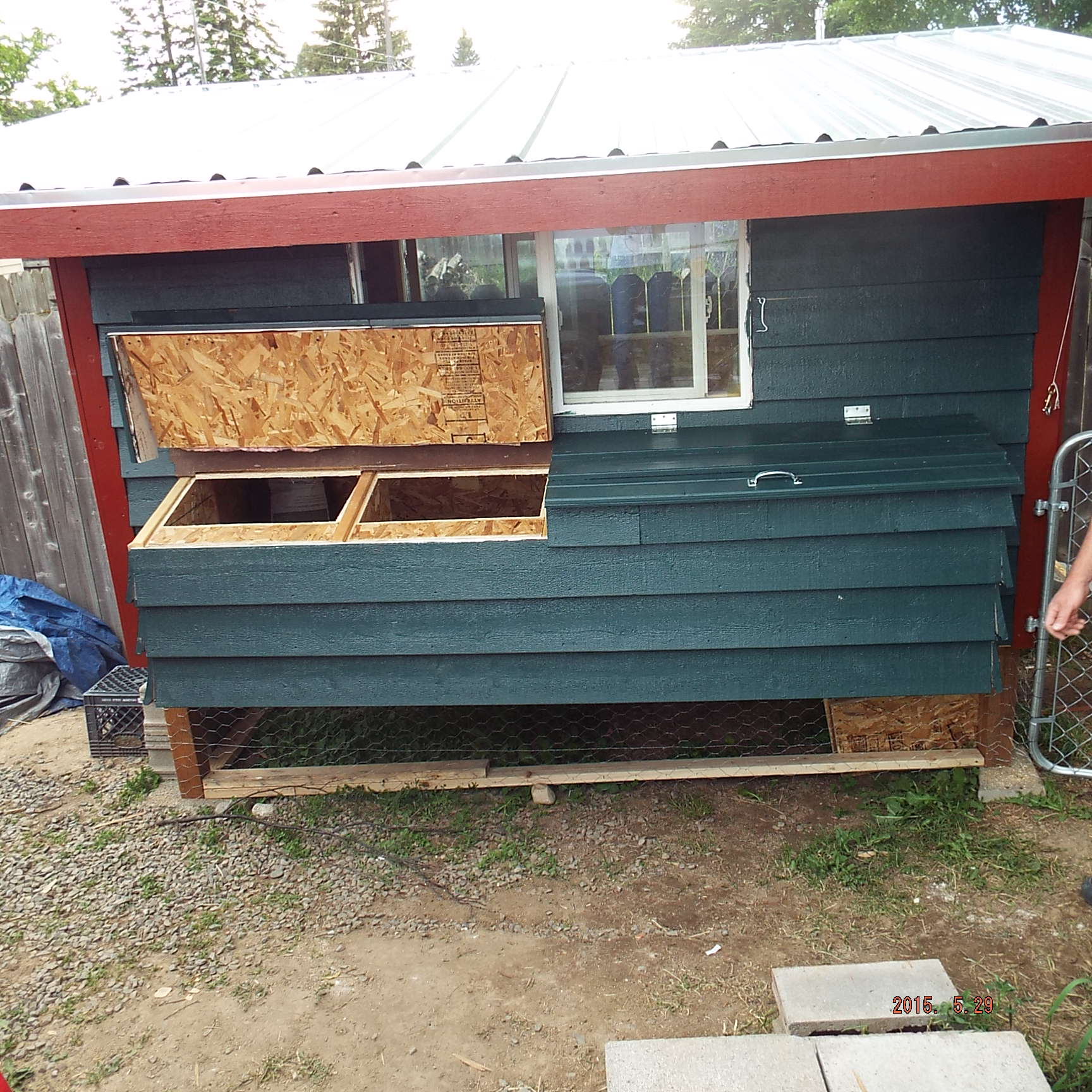 Completed chicken coop BackYard Chickens Learn How to Raise Chickens