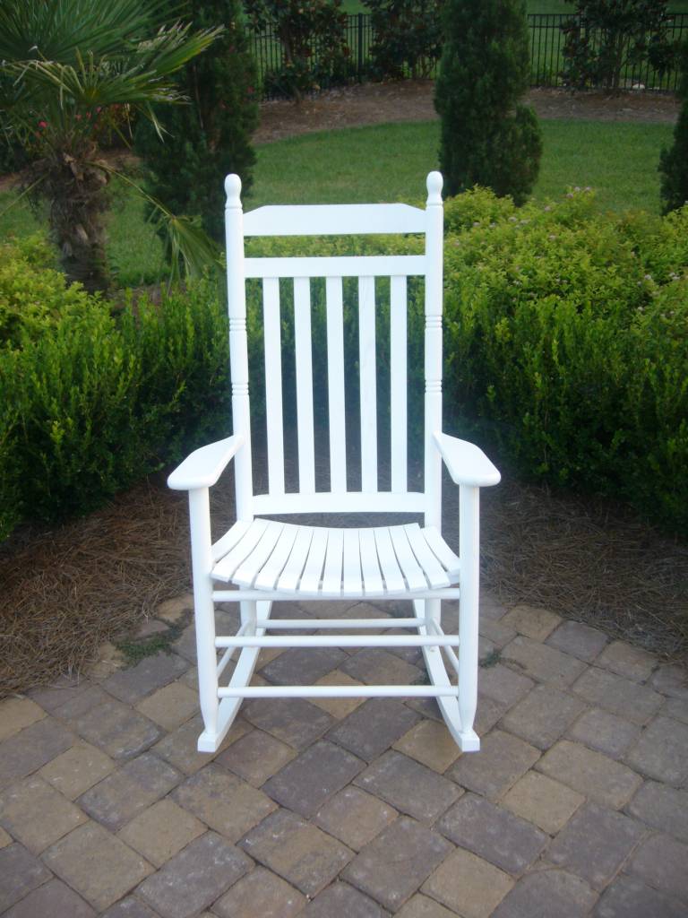 White Wood Rocking Chairs Outdoor Propercase