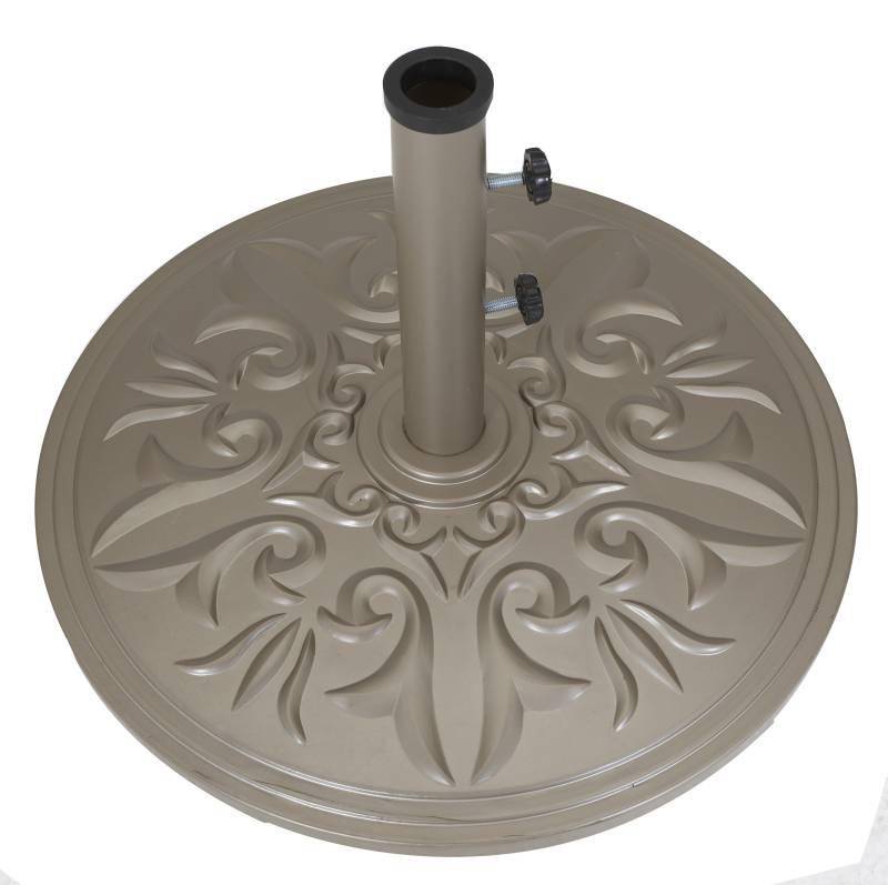 Premium Cast Aluminum Umbrella Base 45 lbs 045al